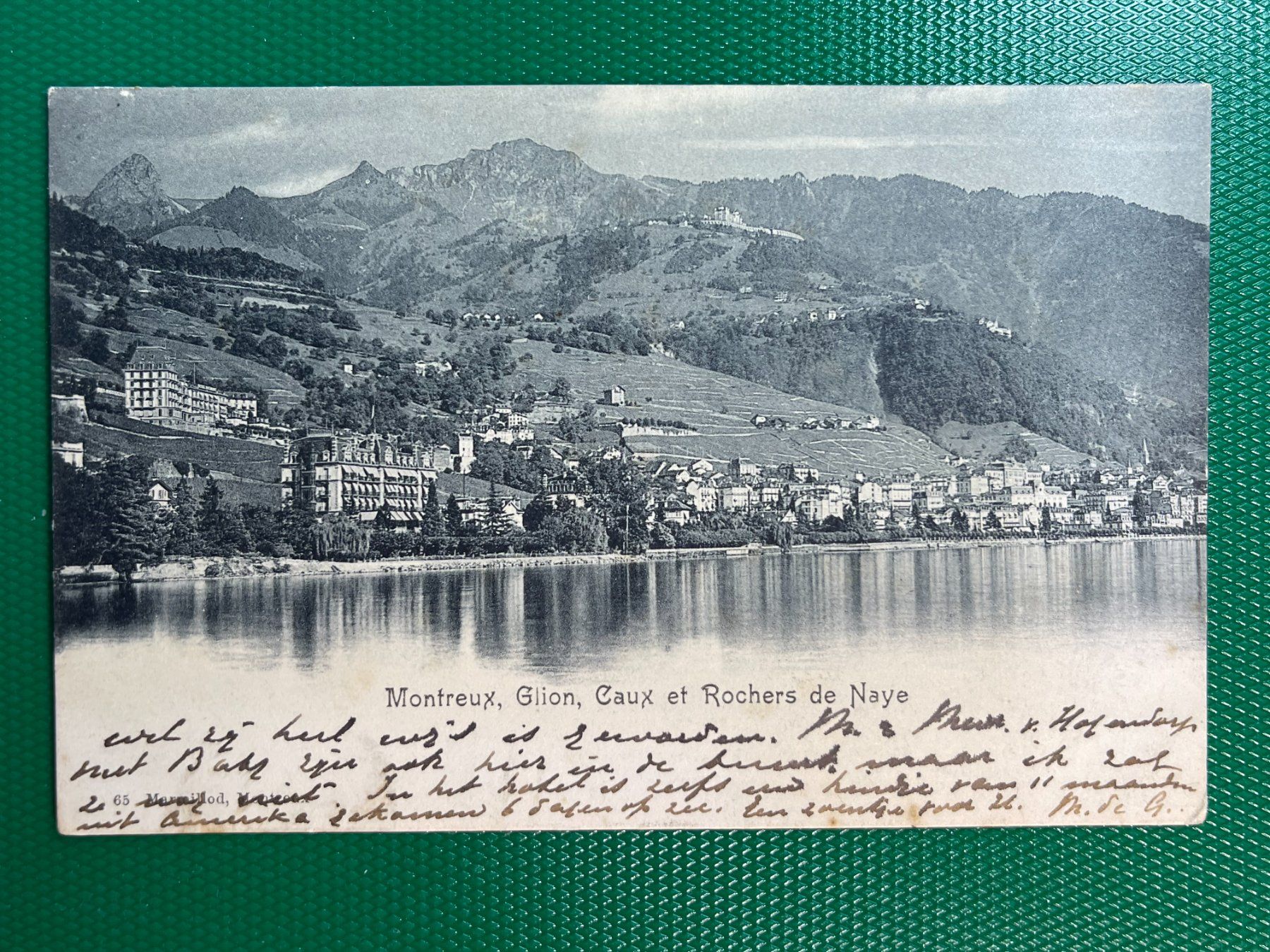 Montreux - Glion - Caux und Rochers de Naye - 1904 | Kaufen auf Ricardo
