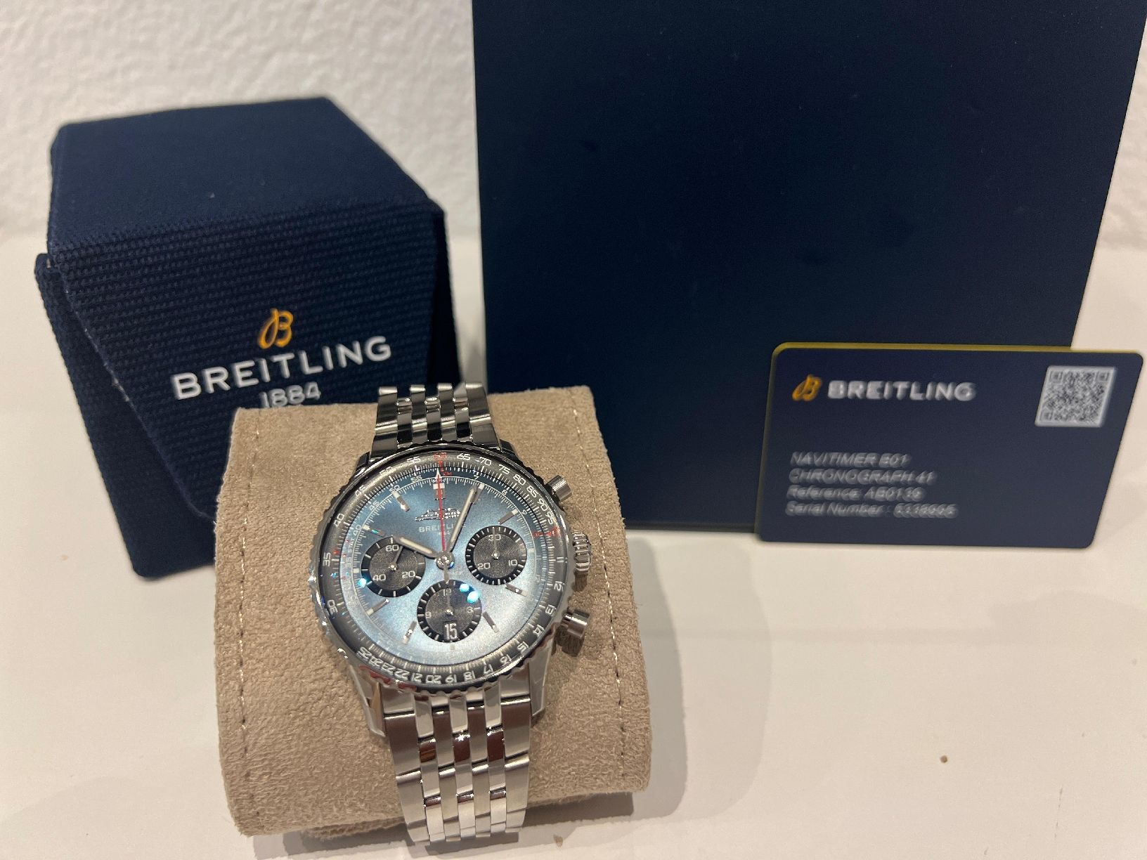 Breitling Orologi: Breitling Navitimer B01 - Chronograph 41 - AB0139 NEU! – Nuovo e nell'imballaggio originale da Arbon venduto da fit_sp2t 2