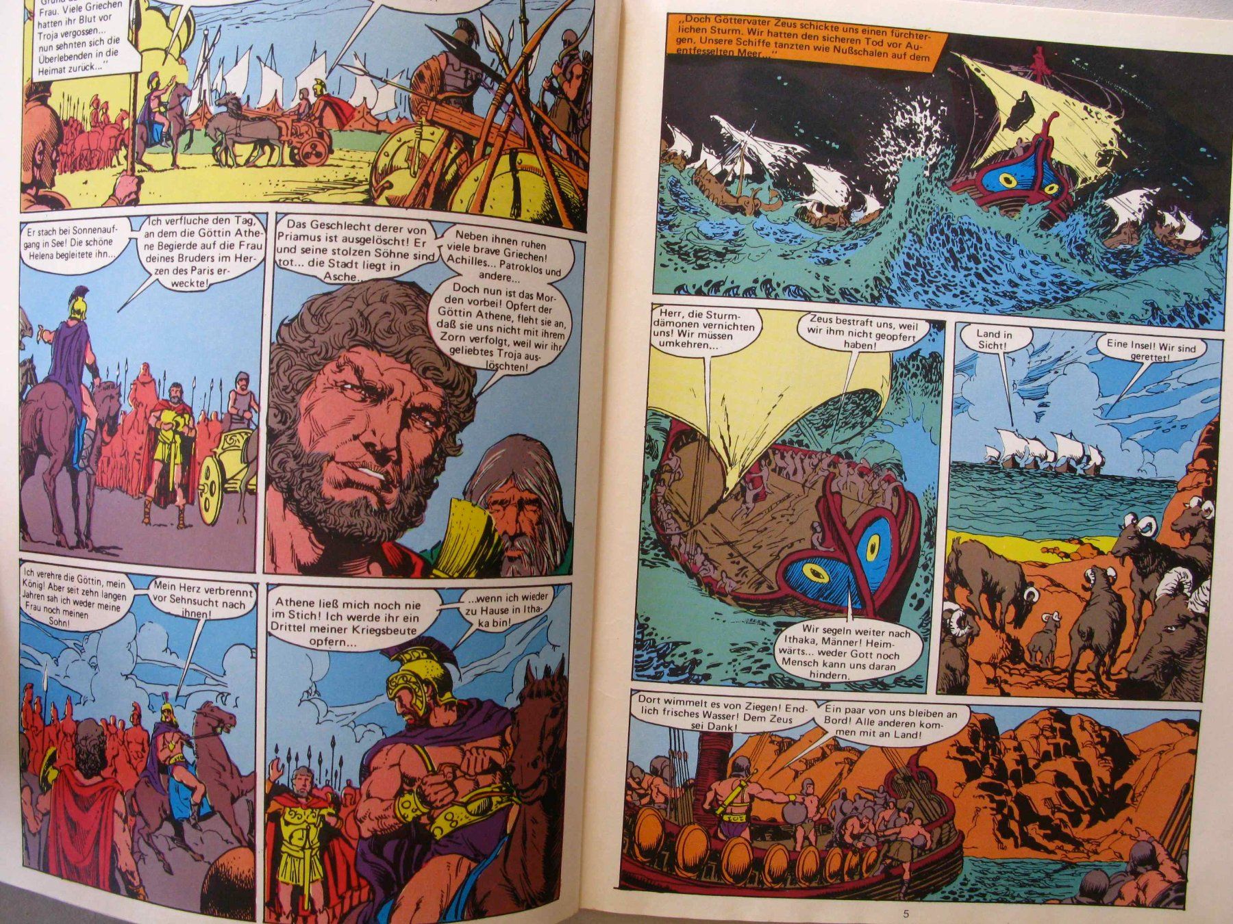 Fumetti: Odysseus Comic Album Abenteuer der Antike  Marvel – Usato da Samstagern venduto da Betscha 1