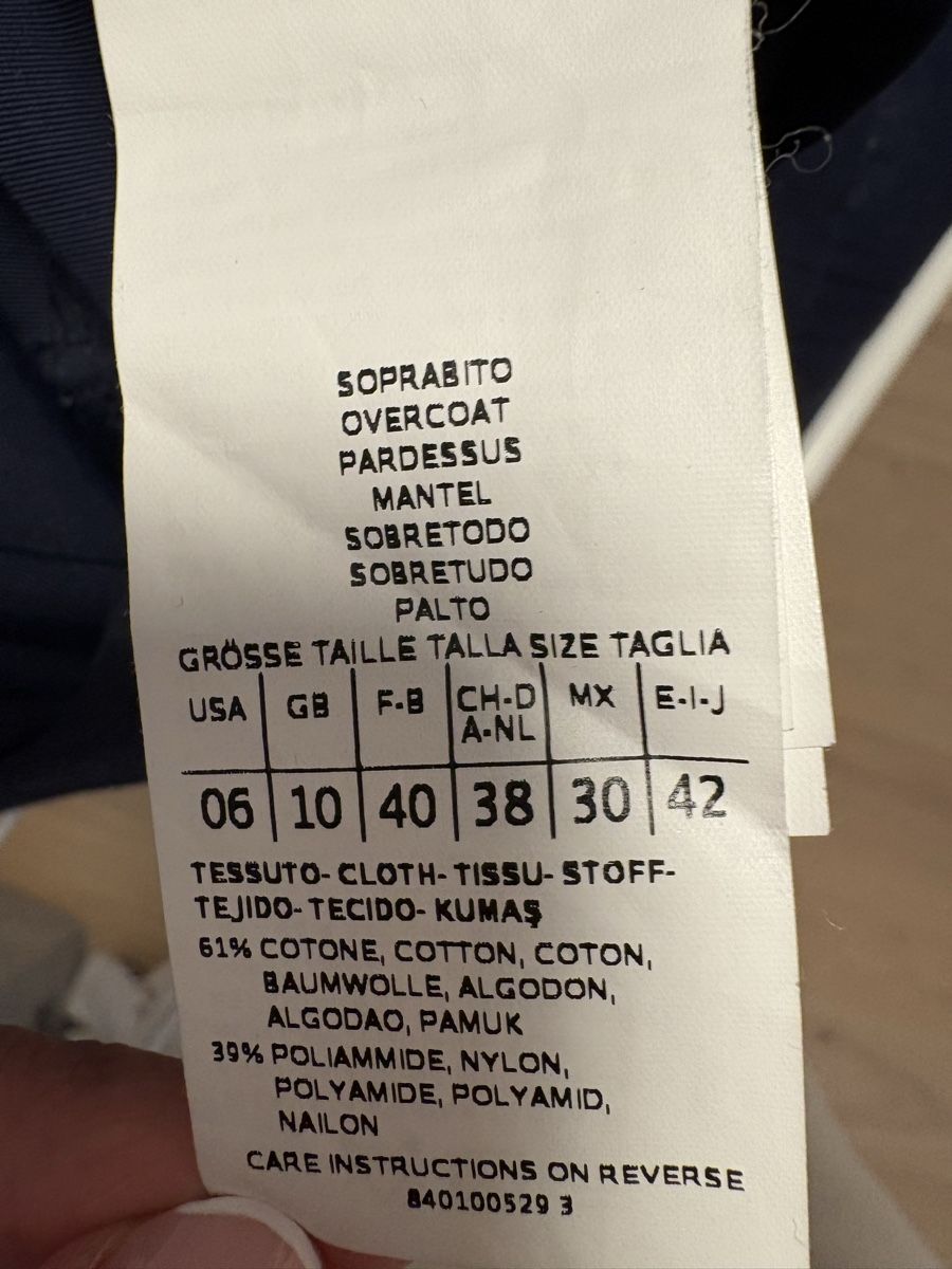 Mäntel: Trench and Coat Max&Co blue color – Neu (gemäss Beschreibung) aus Castel San Pietro von mih_l86g 4