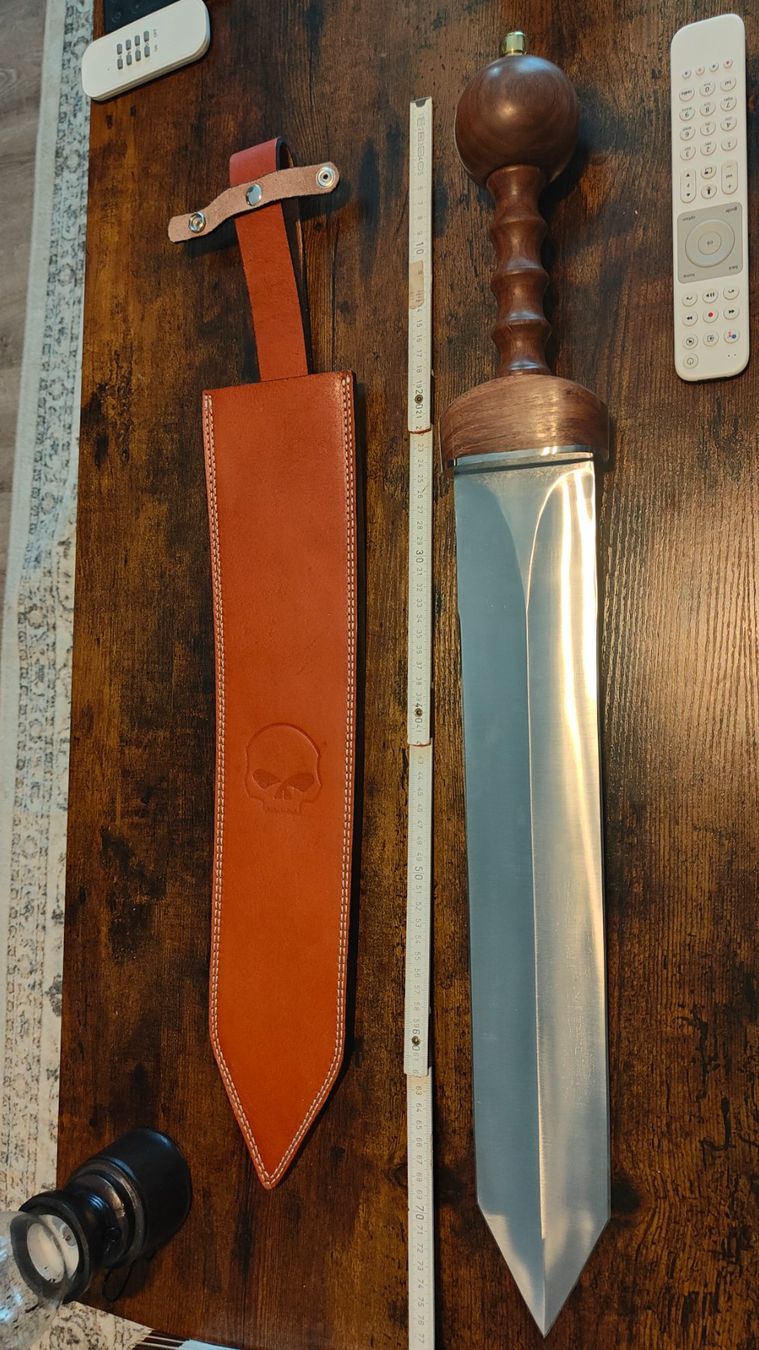 Sonstiges zum Sammeln & Seltenes: Handgefertigtes Gladius Schwert in XXL – Neu (gemäss Beschreibung) aus Lupfig von SunnyBunny 2