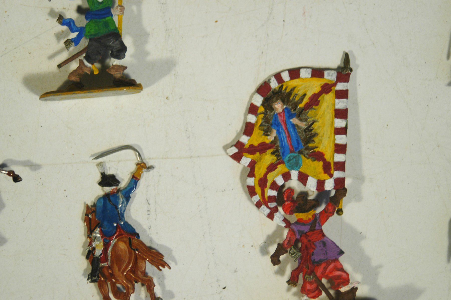 Statuette: Bleifiguren fein bemalt – Usato da Herisau venduto da Wisen 7