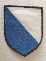 Vintage Badge Kantons - Wappen Zürich ST. GALLER STICKEREI