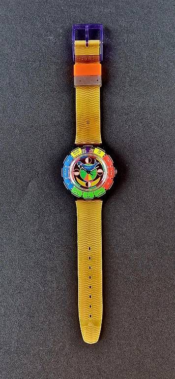 Orologi: Swatch Scuba 200 Color Wheel SDV101 – Usato da Bassersdorf venduto da Zwoebschi