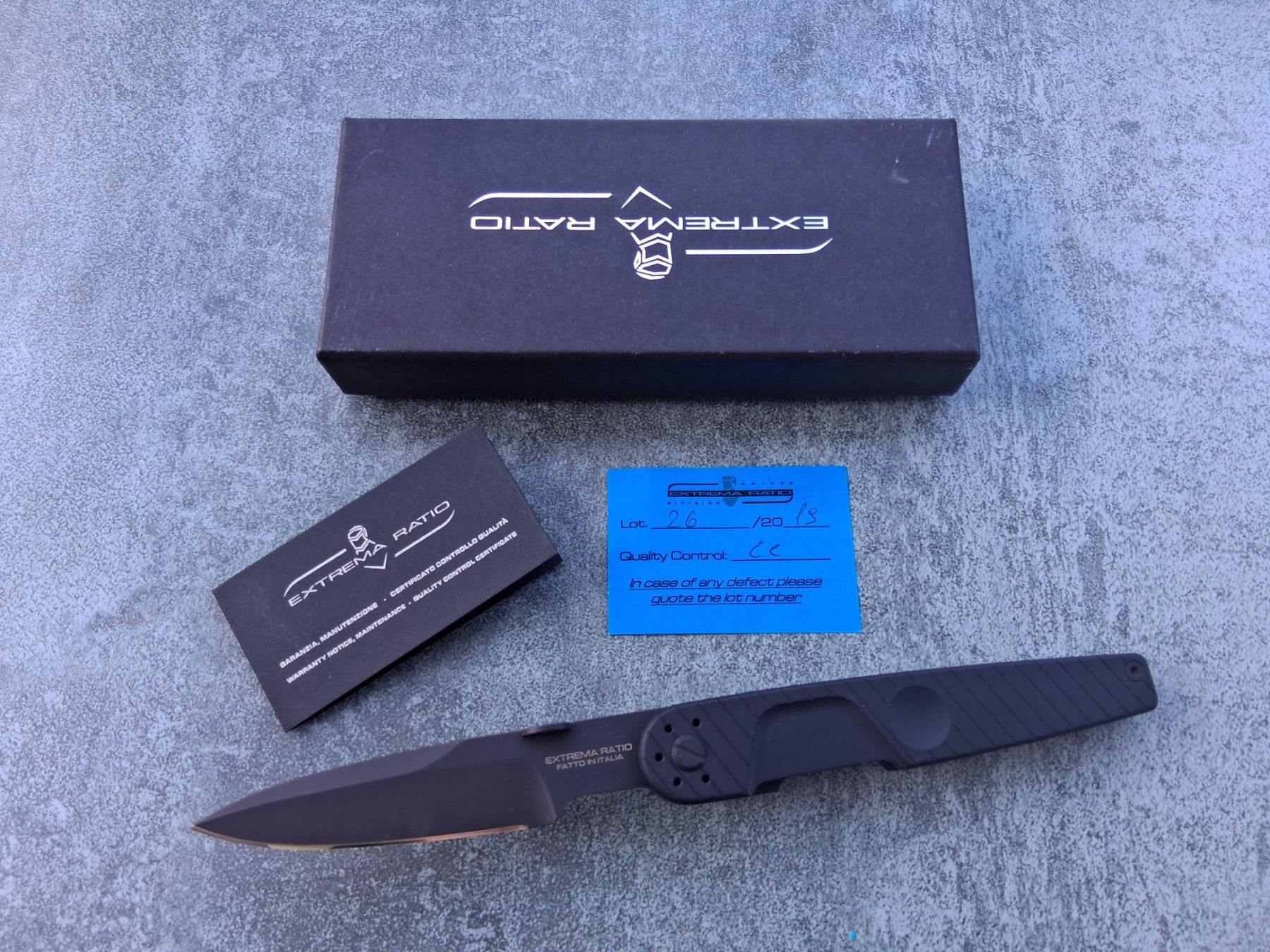 Extrema Ratio Coltellini militari: Extrema Ratio lku01 Messer – Nuovo (secondo la descrizione) da Bern venduto da Micshap