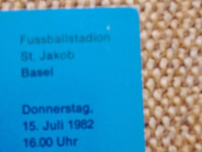 Tickets: Rolling Stones Open Air Ticket - 15. Juli 1982 Basel – Neu (gemäss Beschreibung) aus Hägendorf von Luckydog 2