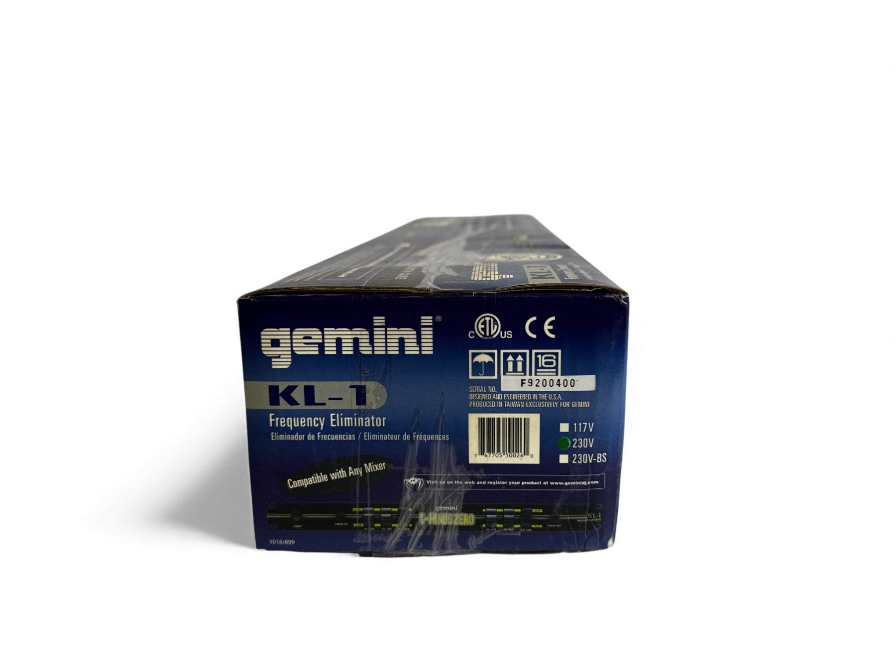 CD: GEMINI KL-1 Frequency Eliminator, KILL- SWITCH (L639) – Nuovo e nell'imballaggio originale da Däniken SO venduto da Profog1 5