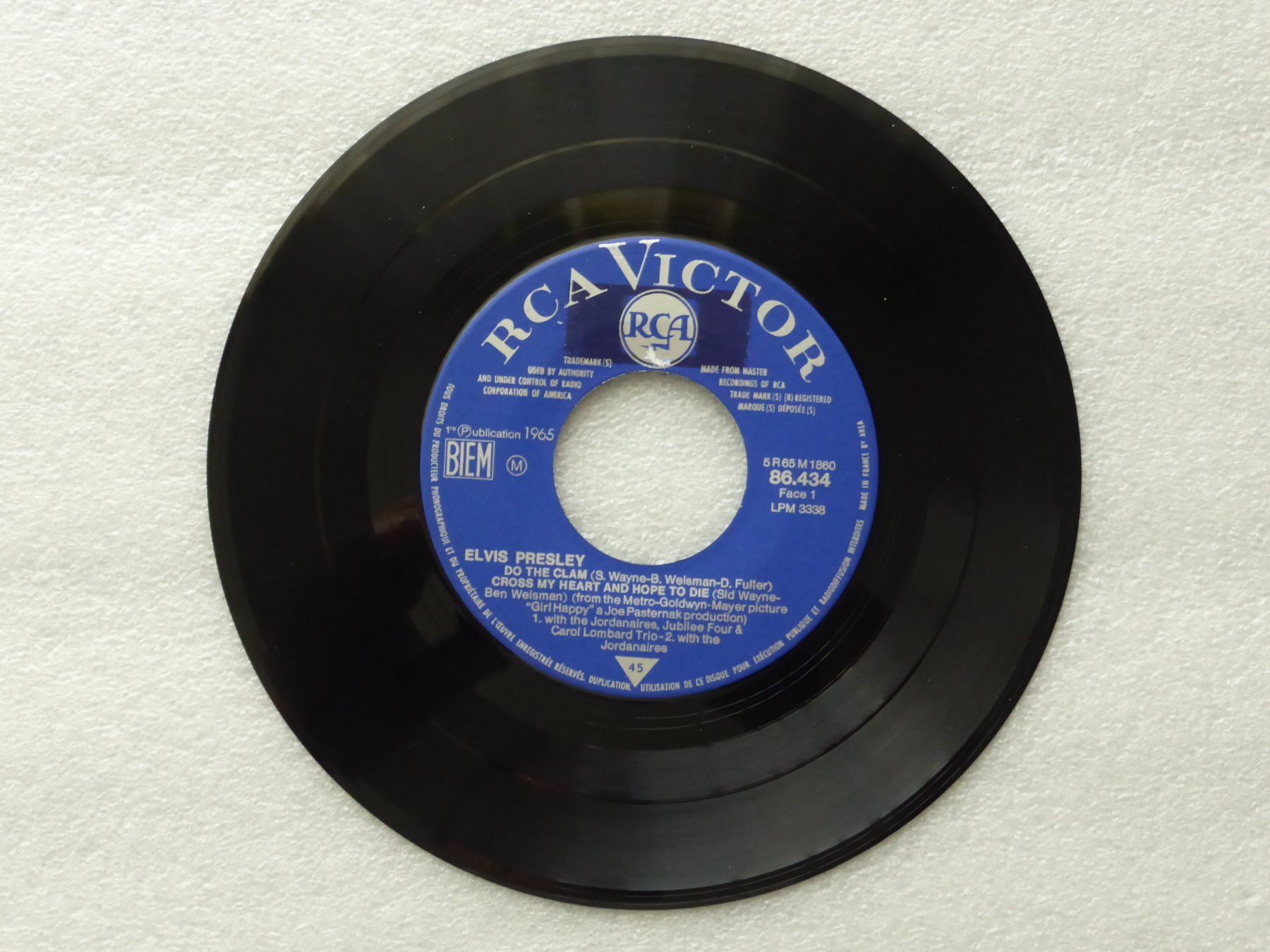 Vinyles: Vinyl Single   EP  ELVIS PRESELY – D'occasion à Küssnacht am Rigi par Mondkinder 1