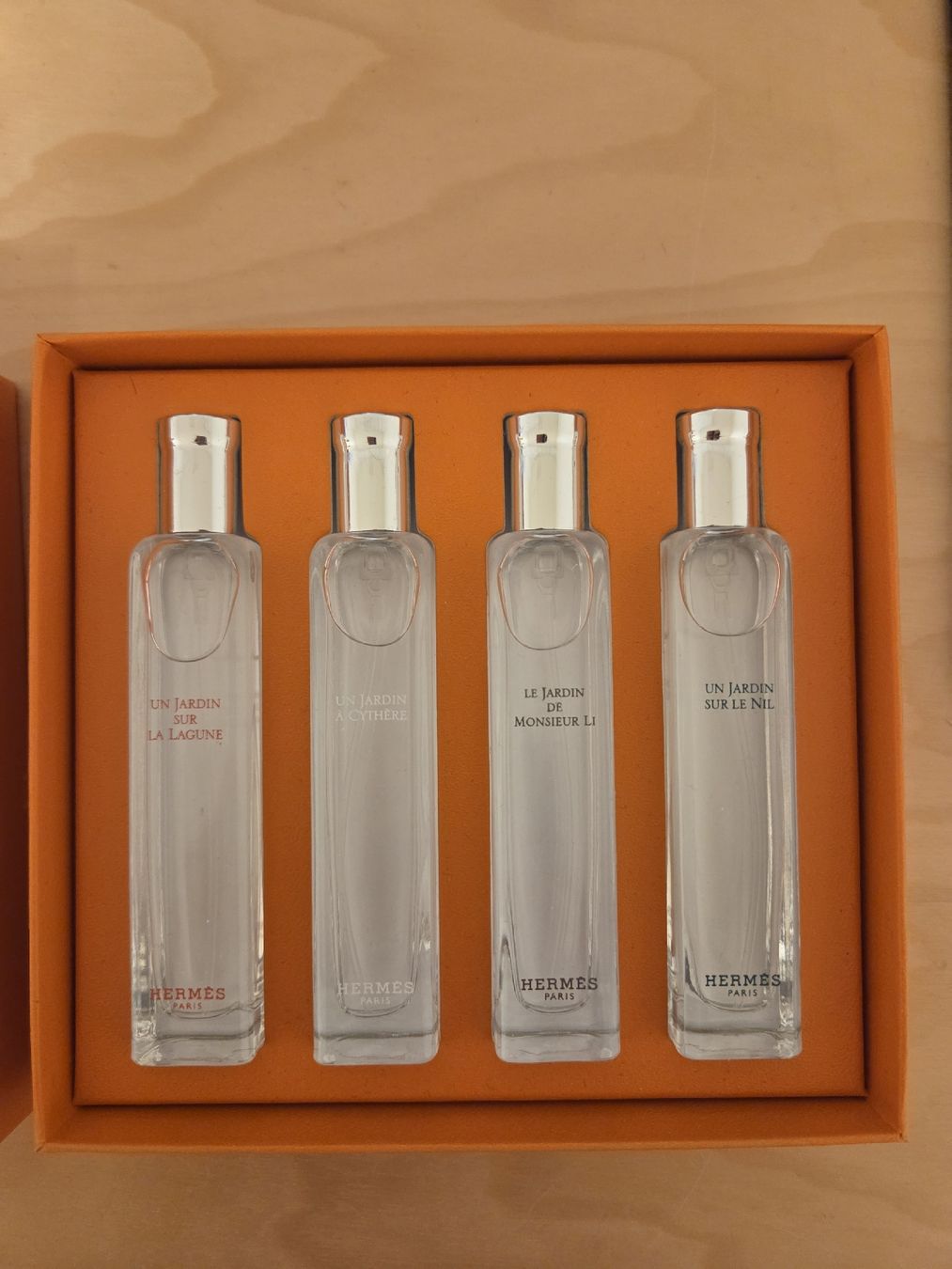 Hermès Profumi & Eau de Toilette: Hermes Le Jardin Perfume discovery set – Nuovo (secondo la descrizione) da Zürich venduto da nor_6shg 1