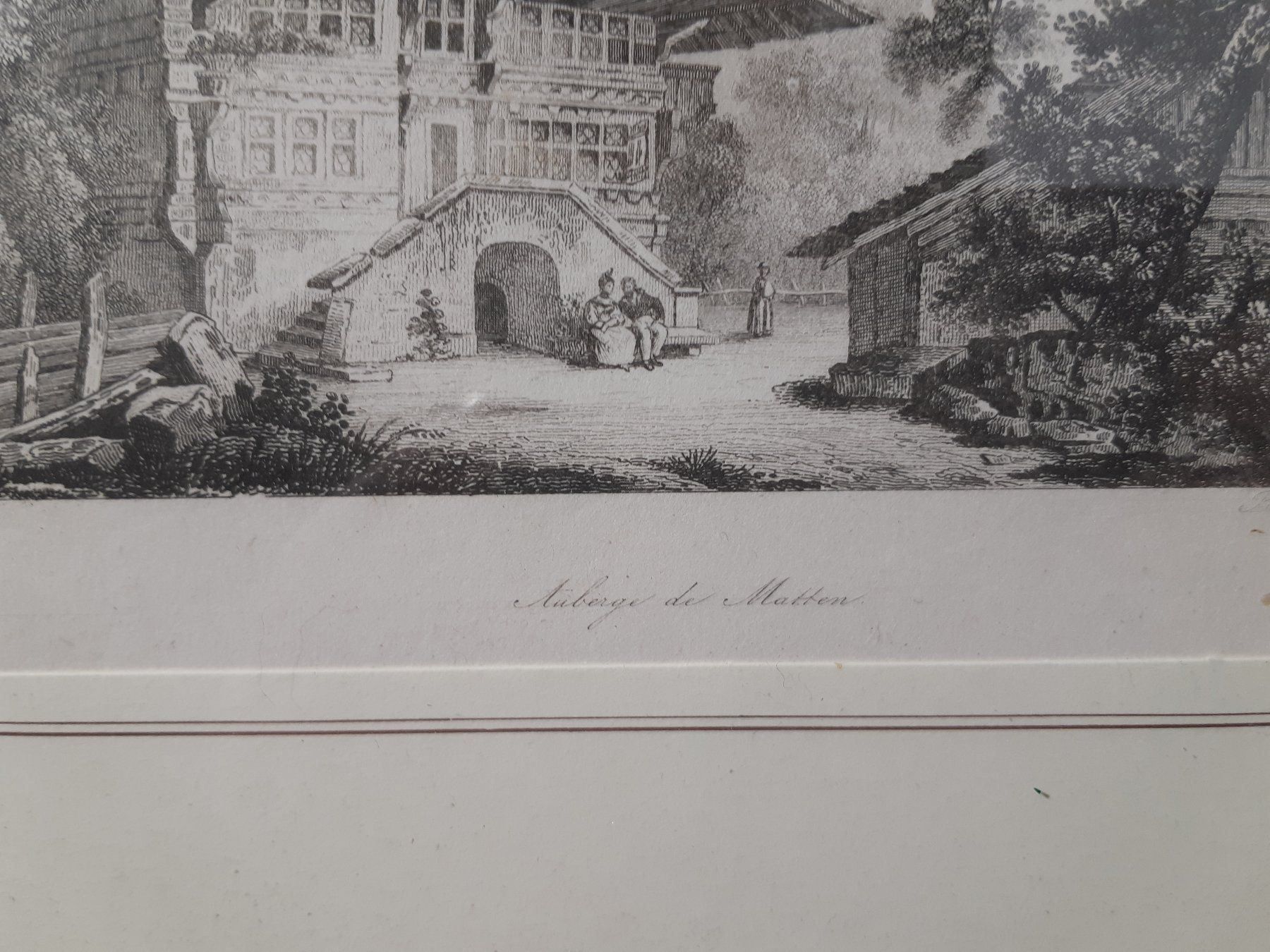 Grafica & Litografie: Litho Auberg au Matten – Usato da Grindelwald venduto da carro5 2