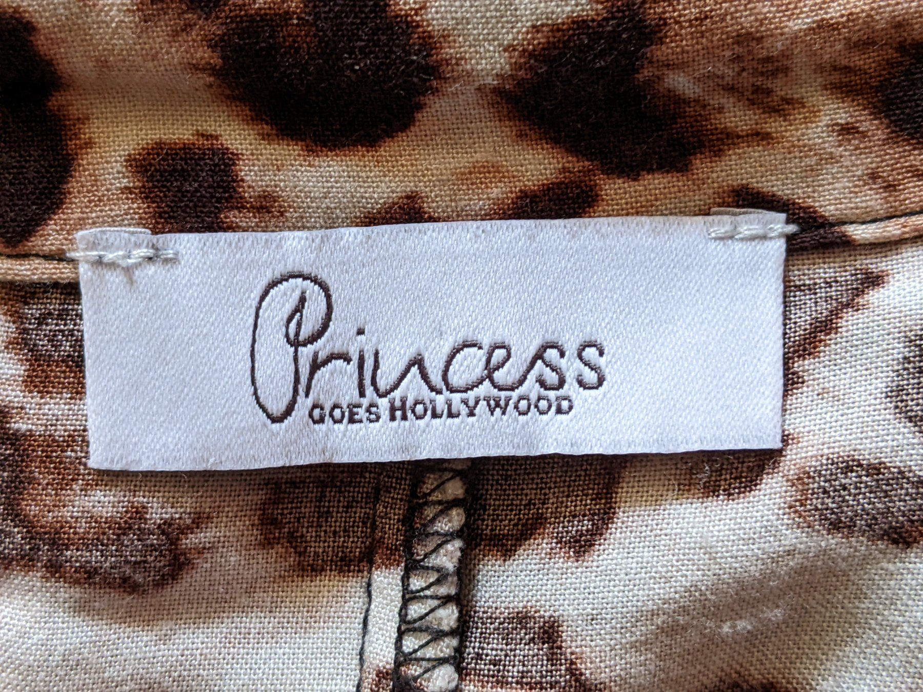 Princess goes hollywood Vestiti: PRINCESS GOES HOLLYWOOD : Robe ample imprimé léopard 40-42 – Nuovo (secondo la descrizione) da Petit-Lancy venduto da lilycerise 6