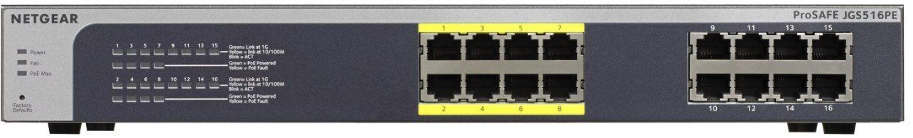 Netgear Hubs & Switches: Netgear JGS516PE – D'occasion à Uetikon am See par boxtoni