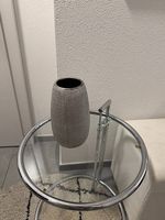 Elegante Vase mit silbrigem Mosaik