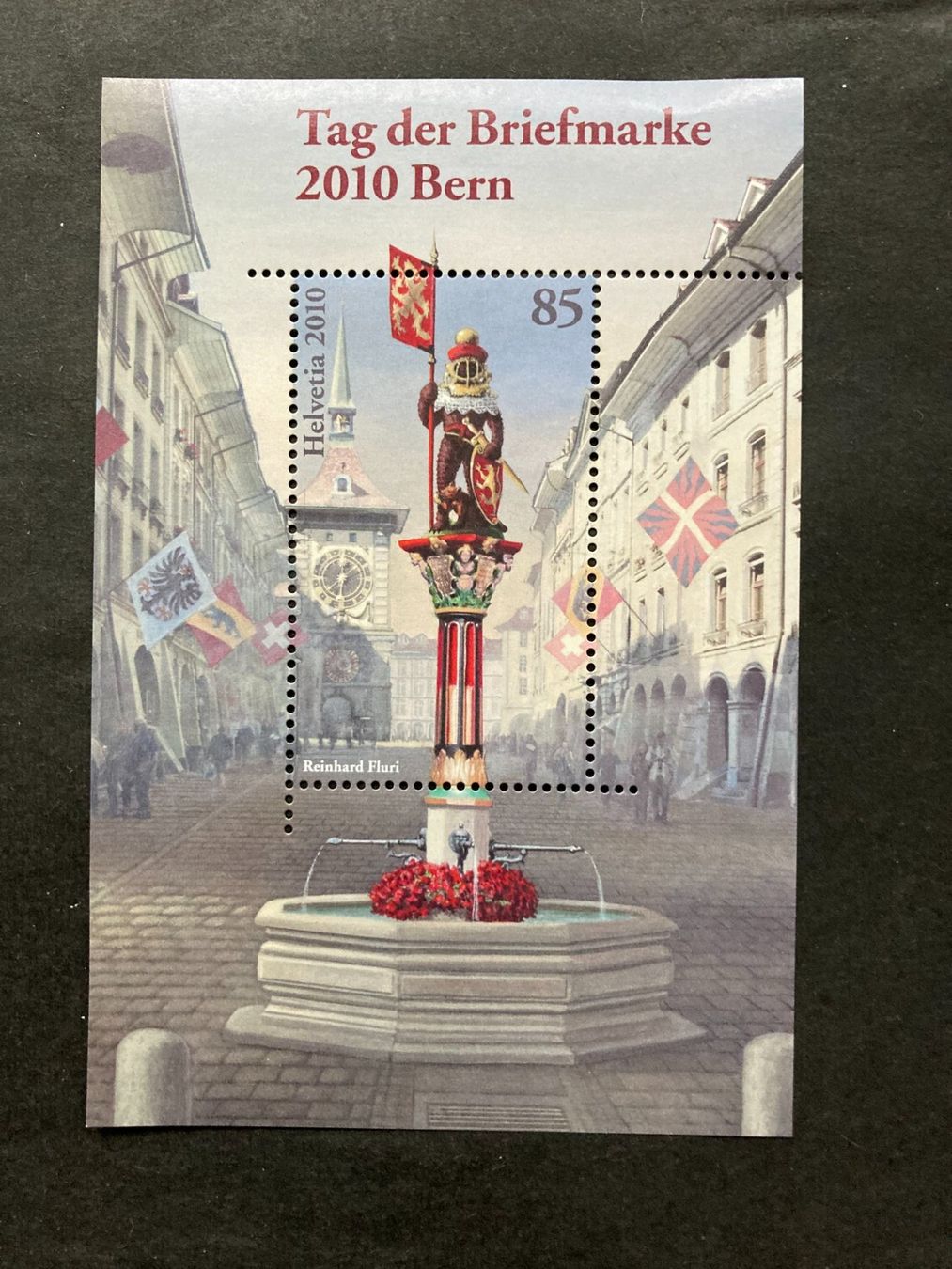 Tutti i francobolli: Schweiz 2010 Block Tag der Briefmarke postfrisch – Nuovo (secondo la descrizione) da Liestal venduto da schnueps
