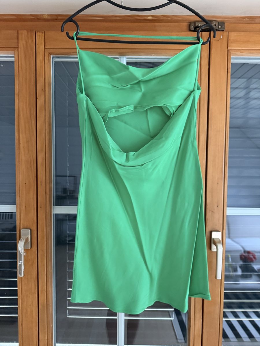 Zara Vestiti: Grünes Sommerkleid – Nuovo (secondo la descrizione) da Hölstein venduto da leoritav 1