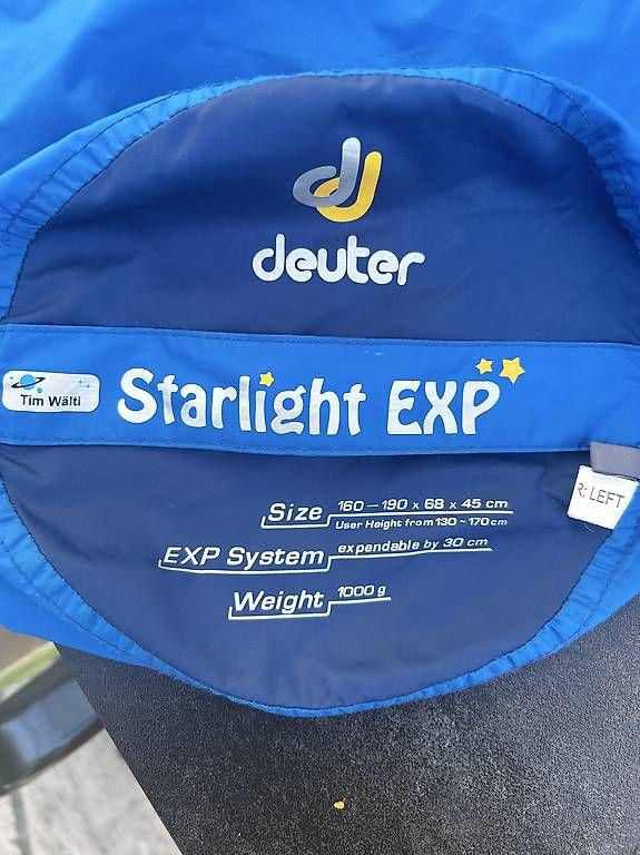 Sacs de couchage: Deuter Starlight exp – D'occasion à Jonen par Baebels