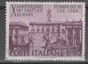 ITALIA : ANNIVERSARIO DEI  TRATTATI DI ROMA 1957 - 67  (22
