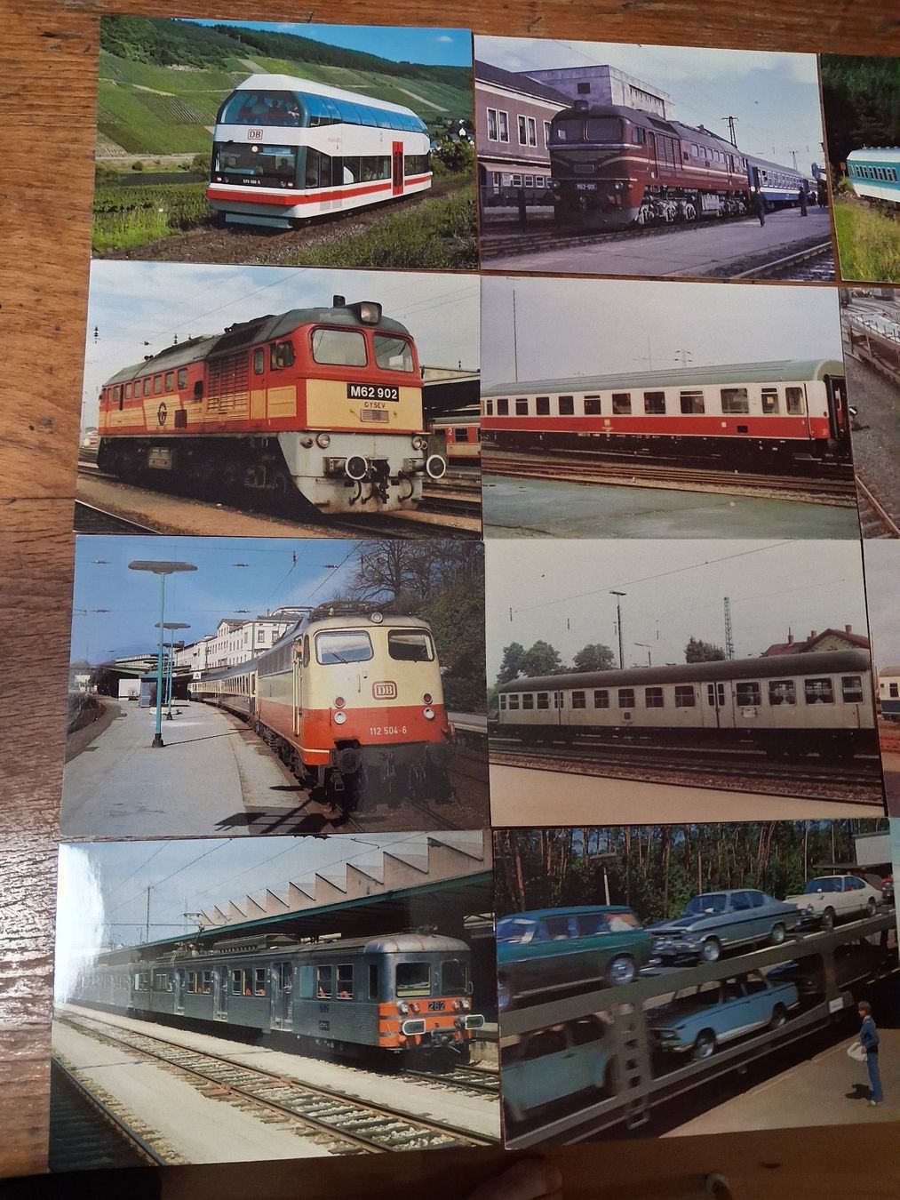 Cartoline postali: 12 Postkarten Züge Deutsche Bahn – Usato da Zürich venduto da rald 1