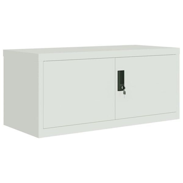 Schränke: Aktenschrank Hellgrau 90x40x40 cm Stahl – Neu und originalverpackt aus Bühler von DealHaus_Ostschweiz
