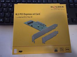 Host Bus Adapter Controller PCI-Ex4 - M.2 NVME, 1Port