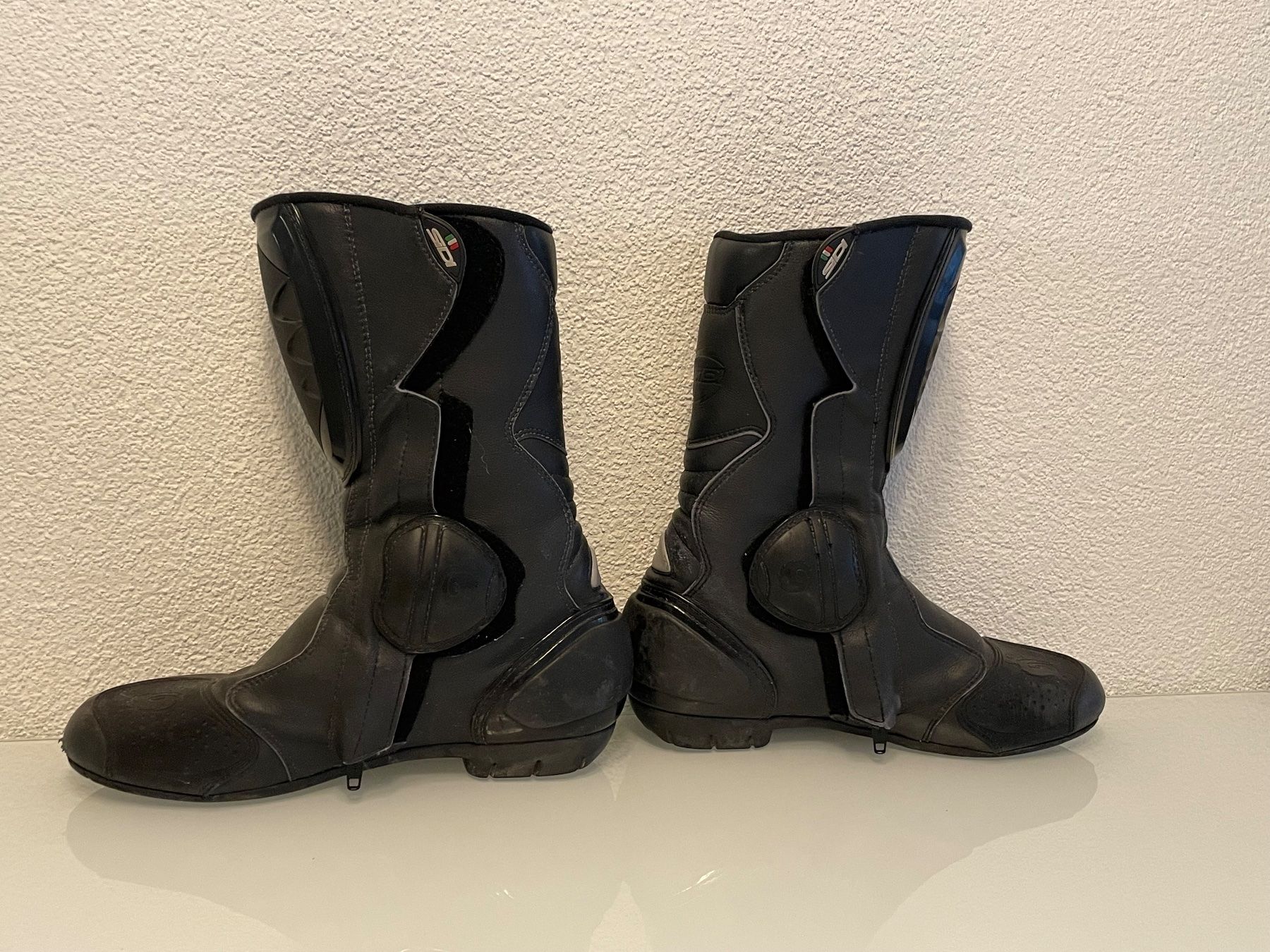 SIDI Herrenschuhe: SIDI Motorradstiefel grösse 43, Schwarz – Gebraucht aus Horgen von gogo-30 2