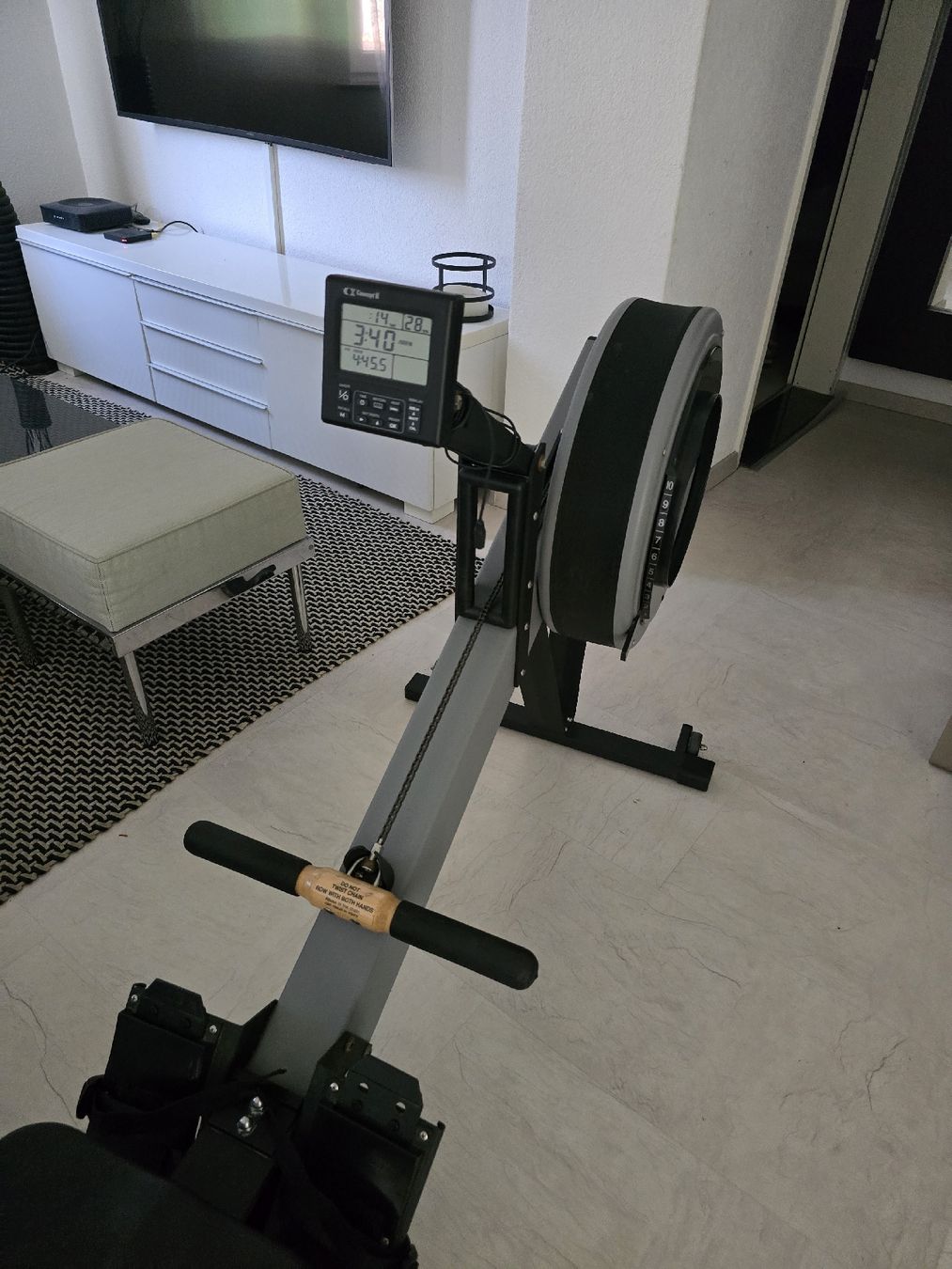 Concept 2 Hometrainer: Rudergerät Concept2 pm2 – Usato da Derendingen venduto da S.Skorbi 1