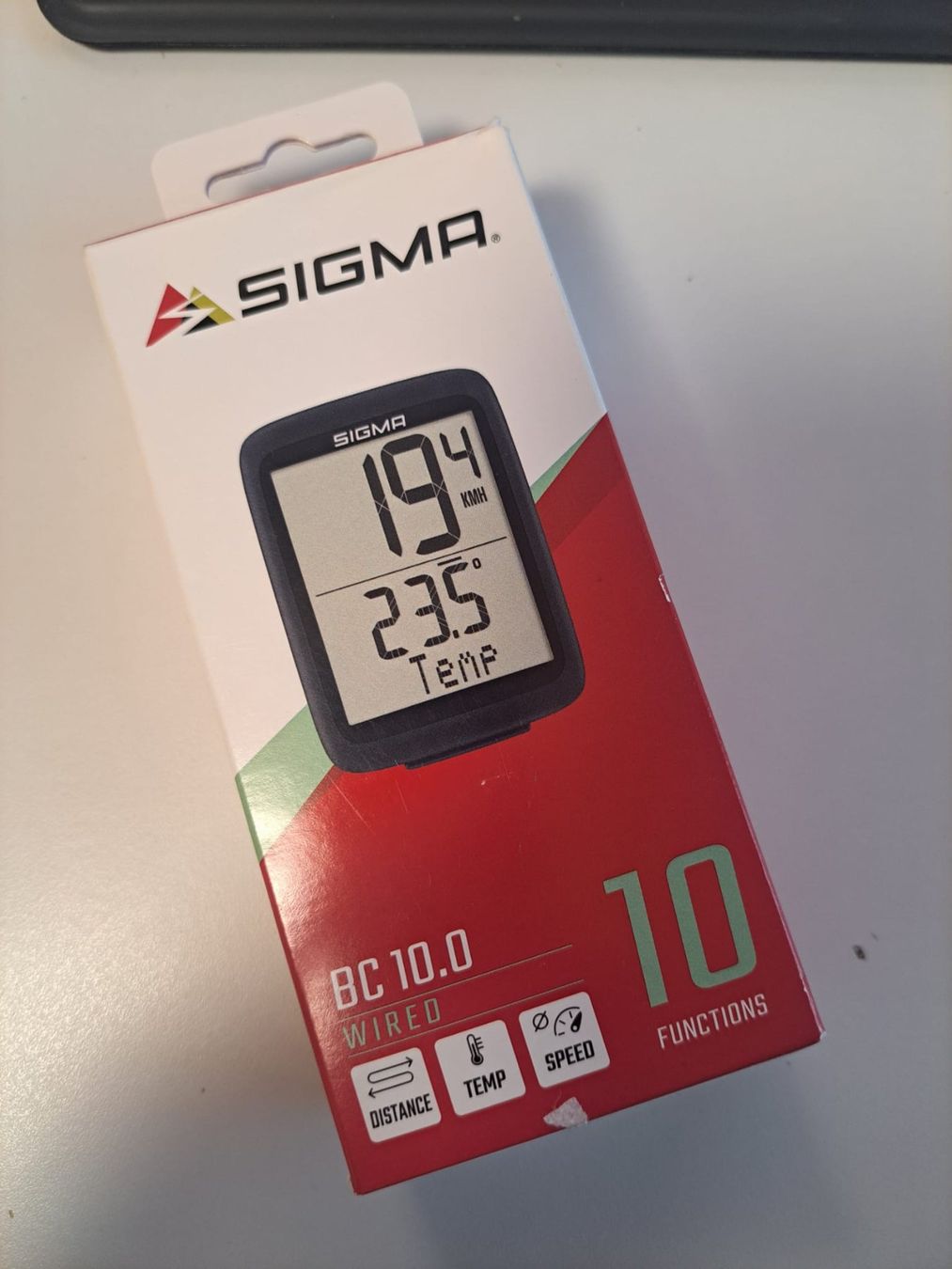 Ersatzteile: Sigma BC 10.0 WR Velocomputer / schwarz/weiss – Neu und originalverpackt aus Wetzikon ZH von Roque_SantaCruz