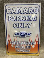 Chevrolet camaro parking only