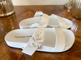⭐️ NEU weisse Leder Sandalen von Calvin Klein⭐️