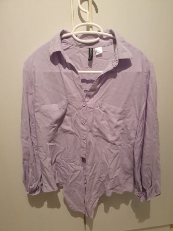 Violette/Lila Bluse Grösse 36