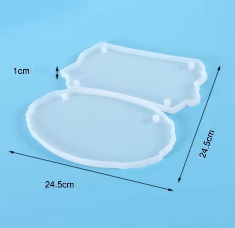 Teglie da forno: Giessform Silikonform Betonform Schild 2er – Nuovo e nell'imballaggio originale da Kaltbrunn venduto da schere-stein-papier 1