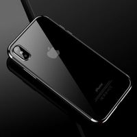 iPhone Xs / X Silikon Cover TPU SILBER