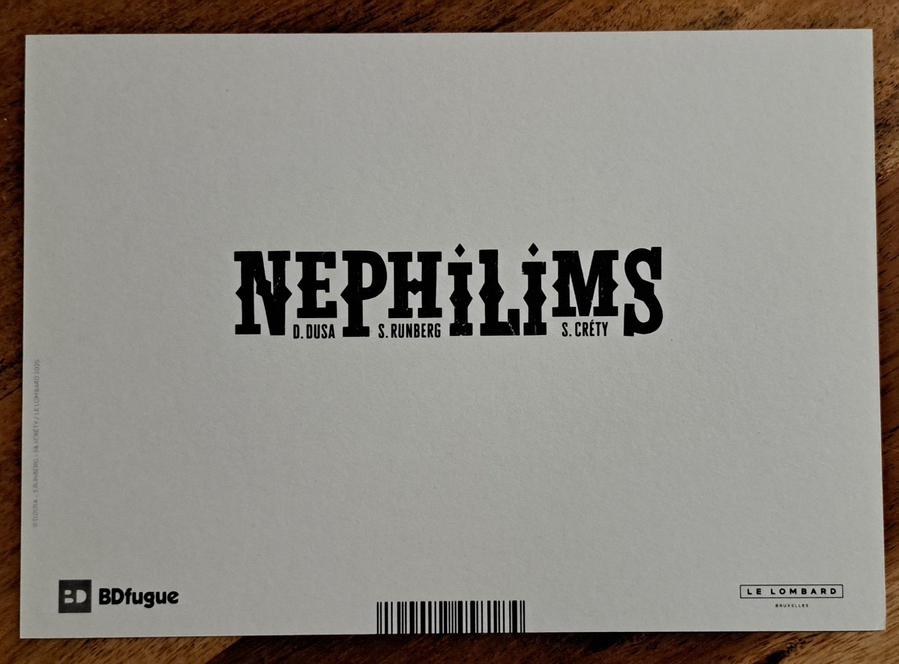 BD: Ex-Libris Nephilims neuf, 21X15 CM – Neuf (Voir description) à Dorénaz par DaWiiD 1