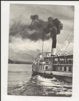 AK ca.1950 Raddampfer Vevey