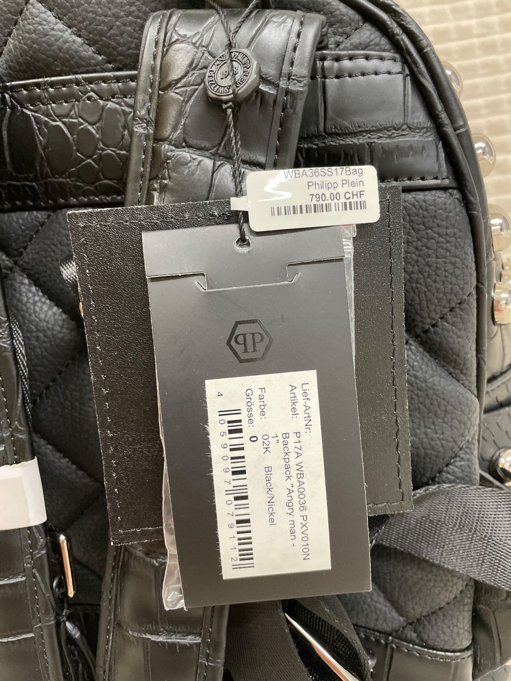 Philipp Plein Zaini: Philipp Plein Rucksack – Nuovo e nell'imballaggio originale da Davos Dorf venduto da Juszy-Shop 6