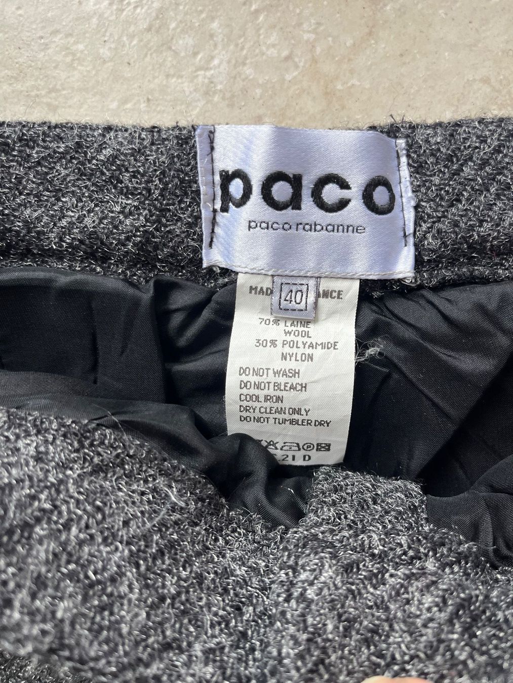 Pantaloni: paco rabanne Hose – Usato da Cham venduto da SPORTSMOTION