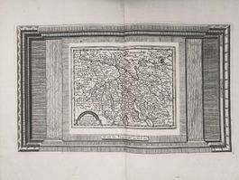 Zürich Landkarte seltener  Kupferstich 1723