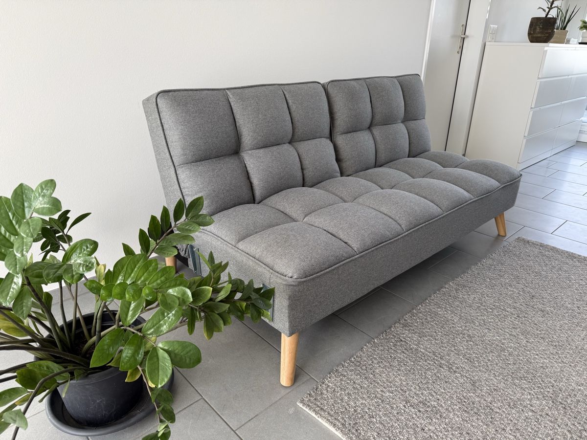 Sofas: Graues Bettsofa – D'occasion à Goldau par mar_spt6 3