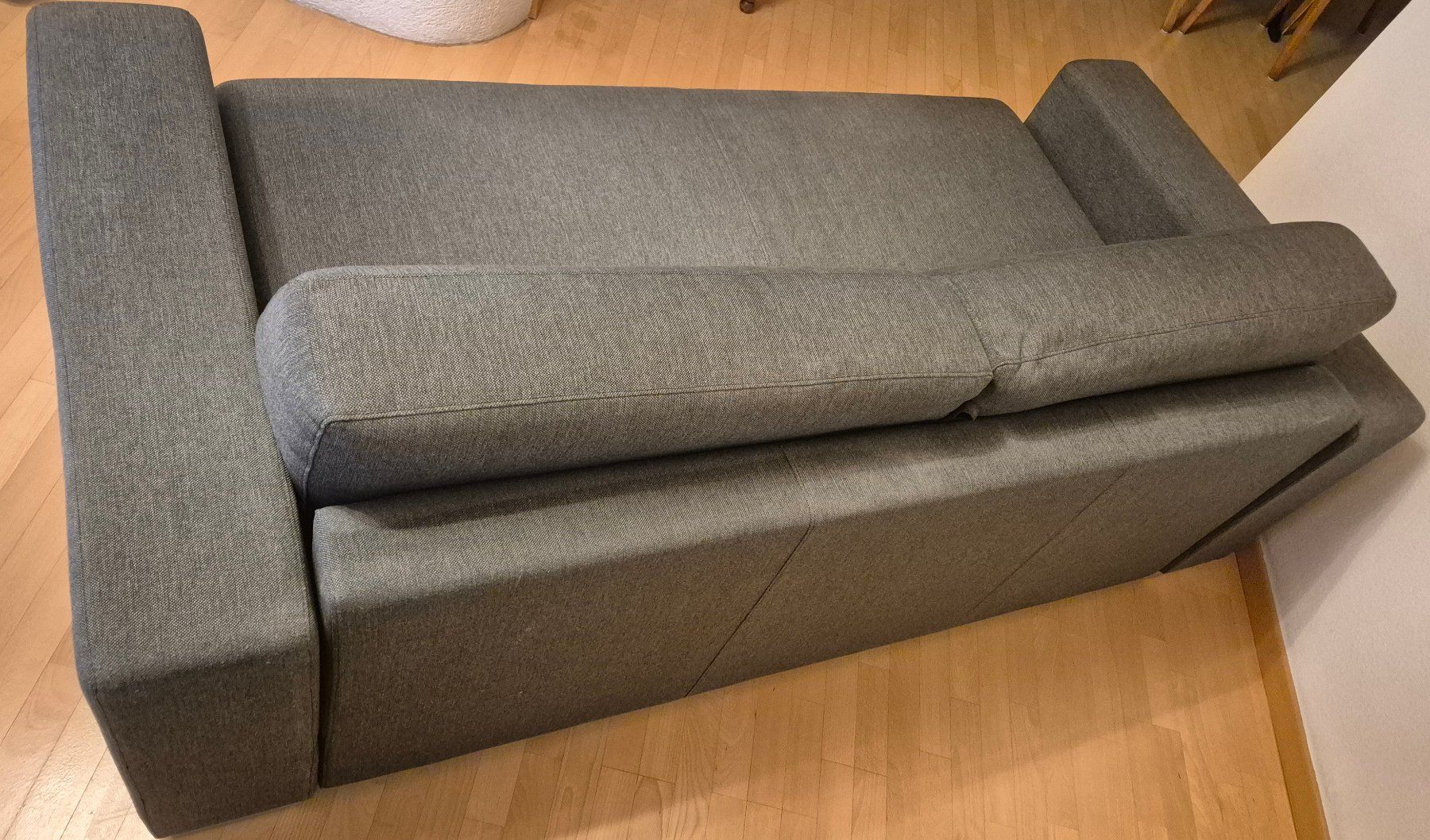 Interio Divani: Sofa 2.5er mit Bettfunktion anthrazit (Interio WILSON) – Usato da Horgen venduto da Carmensimone 3