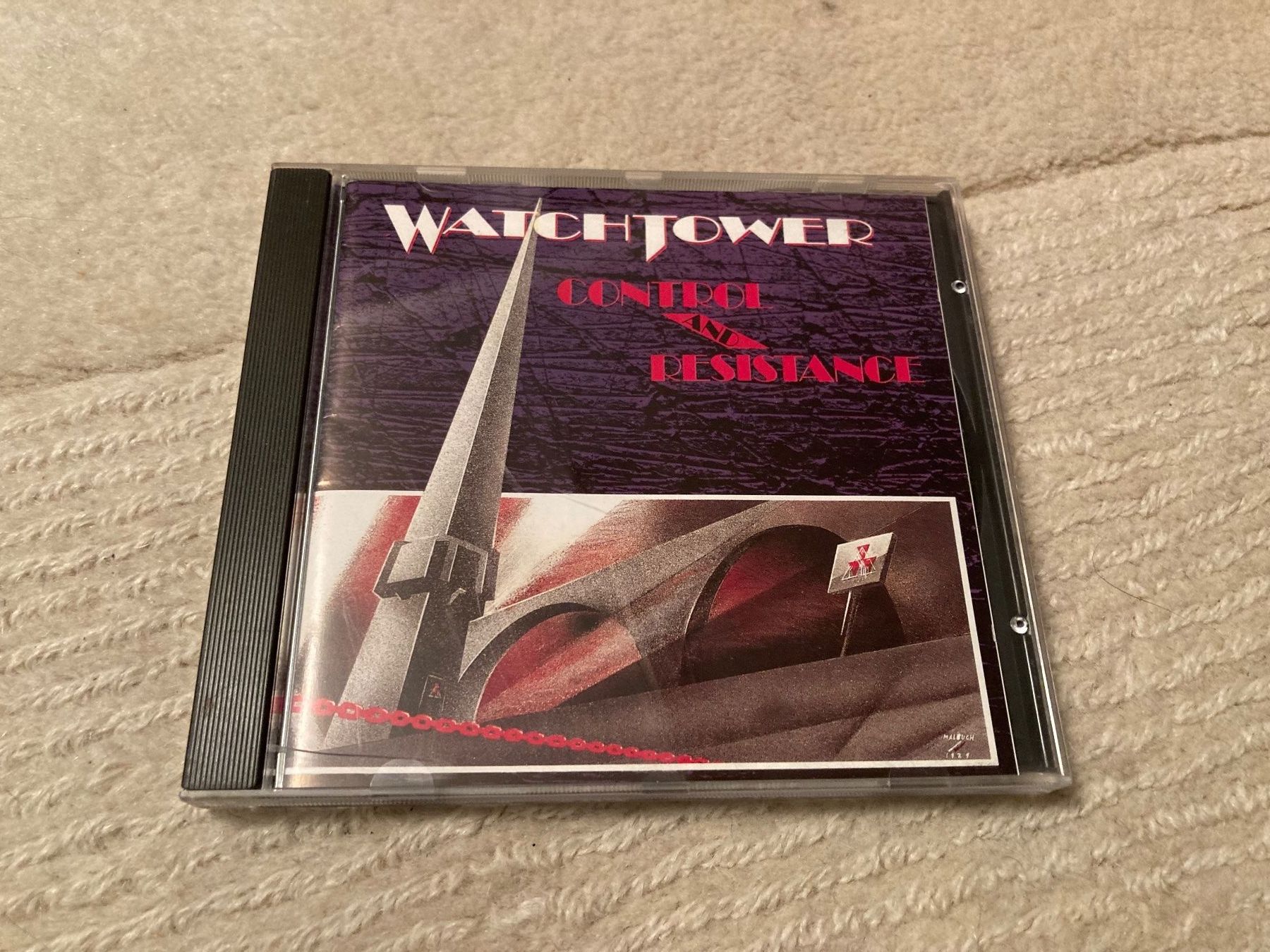 CD: Watchtower "Control and Resistance" CD original 1989 – Usato da Wagenhausen venduto da Novafreund283