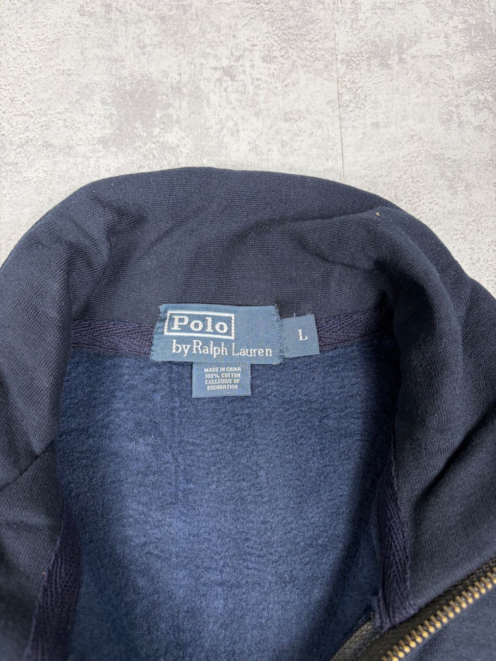 Ralph Lauren Maglioni & Felpe: Half-zip Ralph Lauren Bleu Rework - L – Nuovo (secondo la descrizione) da Hauterive NE venduto da Leo_o 3