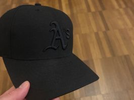 Oakland Athletics Cap - Schwarzes Baseball Cap, 47' Brand