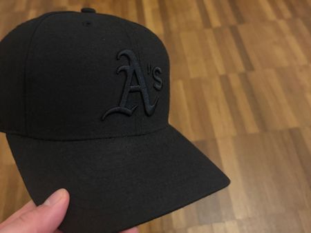 Oakland Athletics Cap - Schwarzes Baseball Cap, 47' Brand