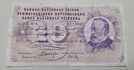 Suisse 10 Fr. 07.02.1974 Serie 90 A