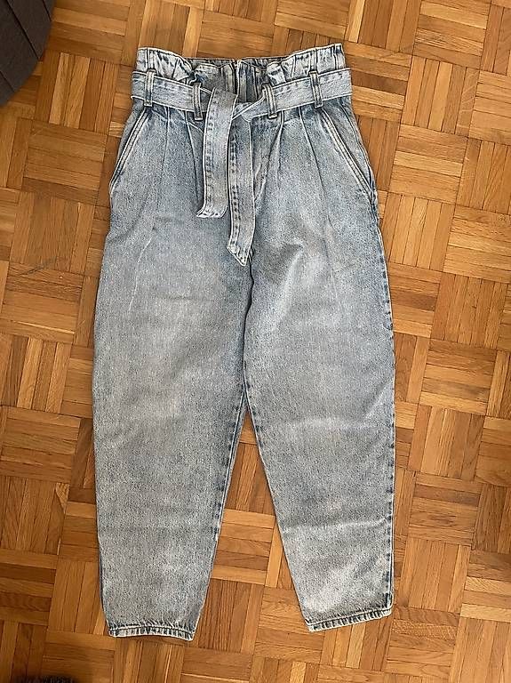 Jeans: Jeans IRO T34 7/8 bleu/gris – Usato da Lausanne venduto da das_xb9h