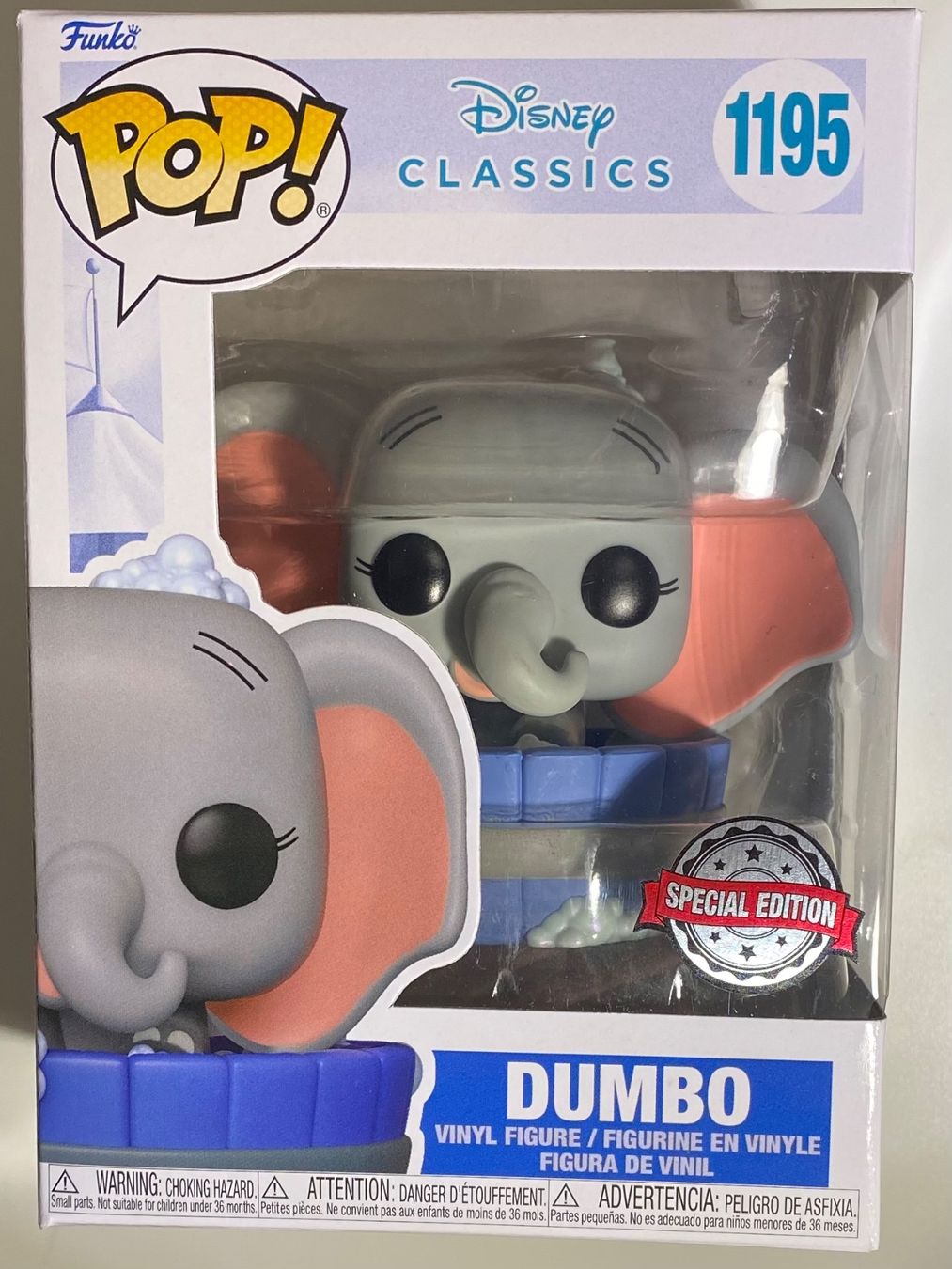 Funko Statuette: Funko Pop! Disney Dumbo Bathing SE – Nuovo (secondo la descrizione) da Rafz venduto da SaintCruz