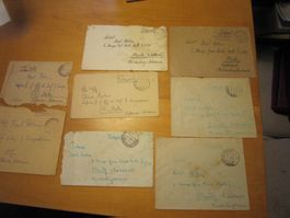 Lot A Militaerpost schöne Briefe FELDPOST