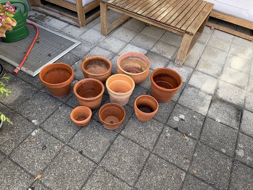 Vasi per fiori: Terracotta Pflanztöpfe – Usato da Chur venduto da mir_8ns7 1