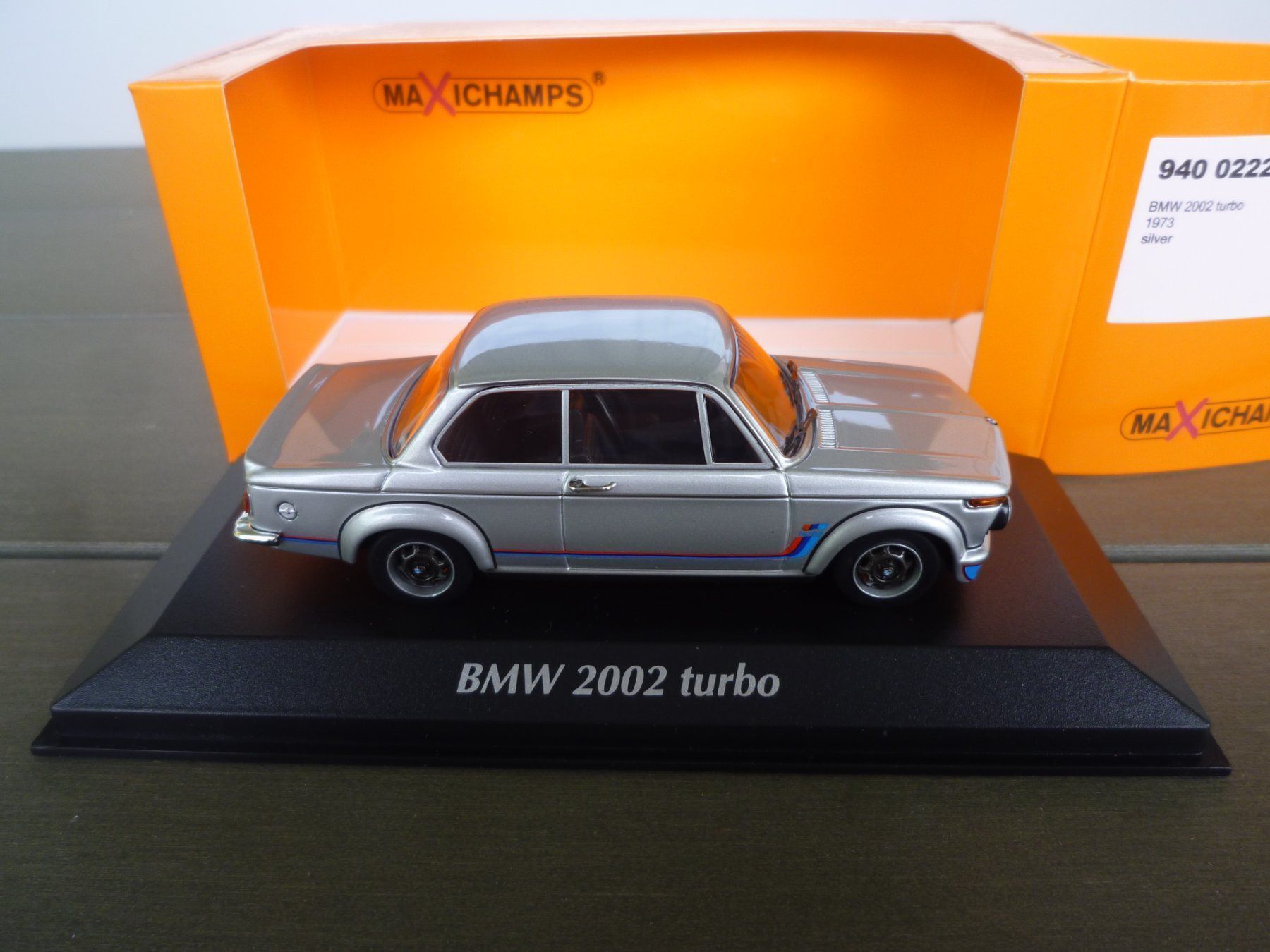BMW Modellini d'auto: BMW 2002 turbo (1973) – Nuovo e nell'imballaggio originale da Flawil venduto da Imperiosud 1