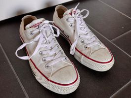 Unisex Sneaker Converse Weiss Gr. 39